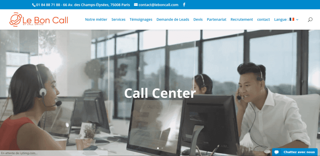 call center leboncall