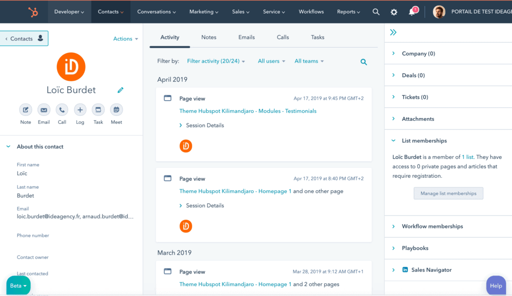 flowvella and hubspot