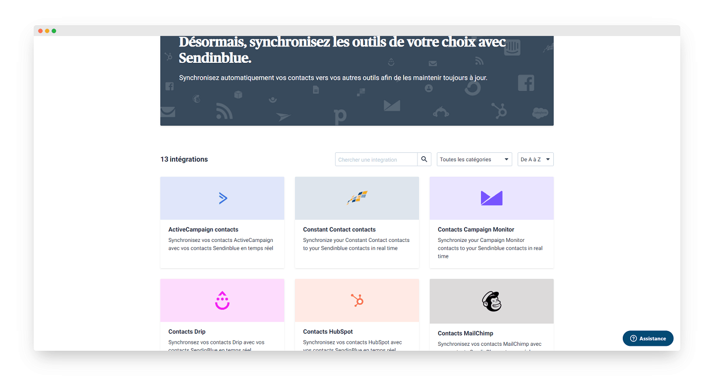 sendinblue-integrations