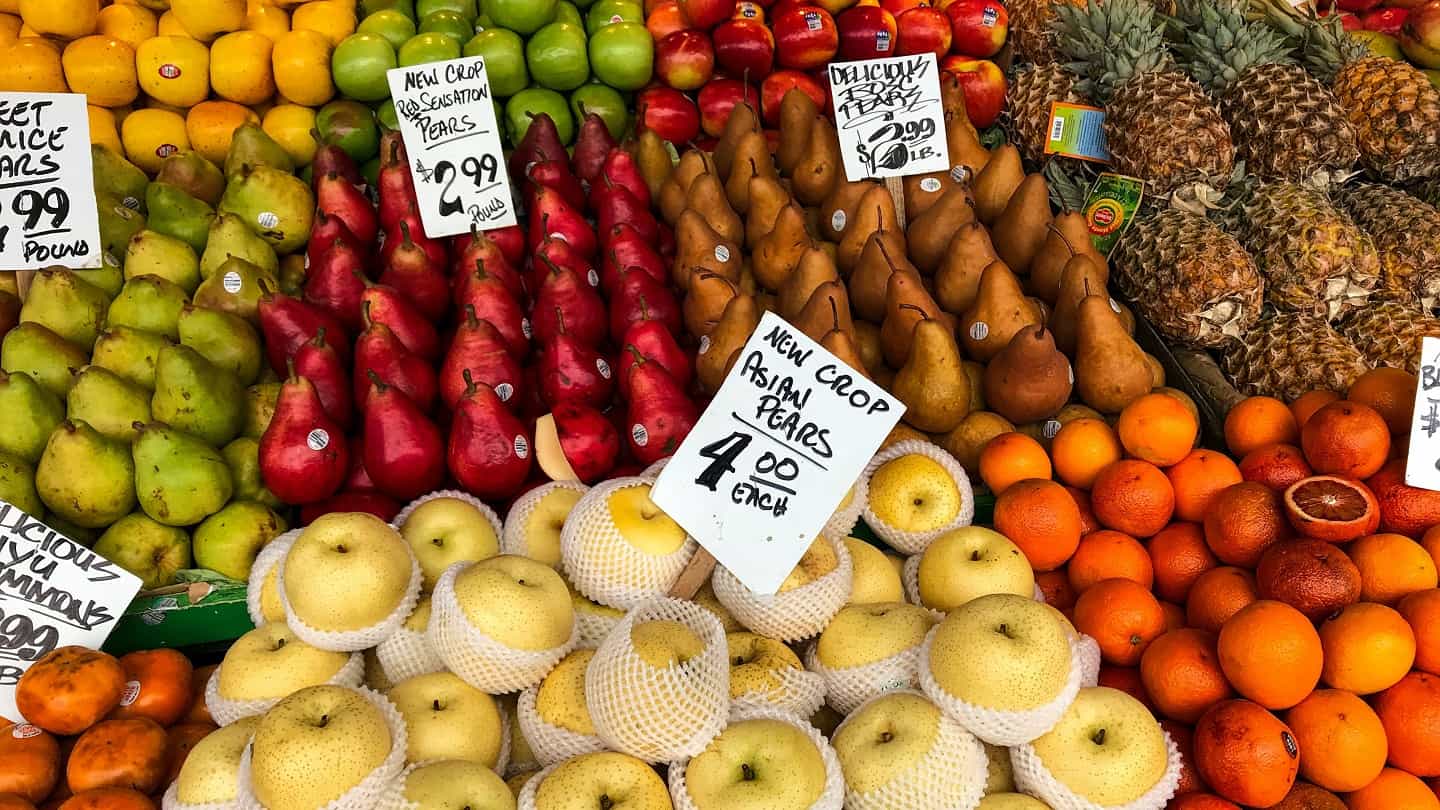 marché prix fruits