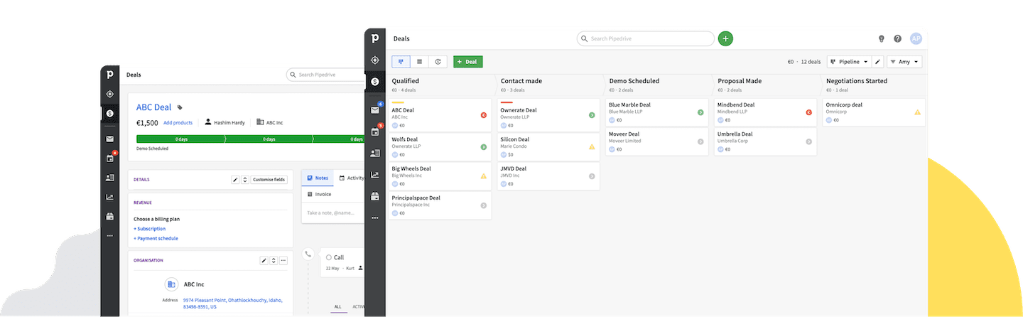 Sinais de compras - Software CRM