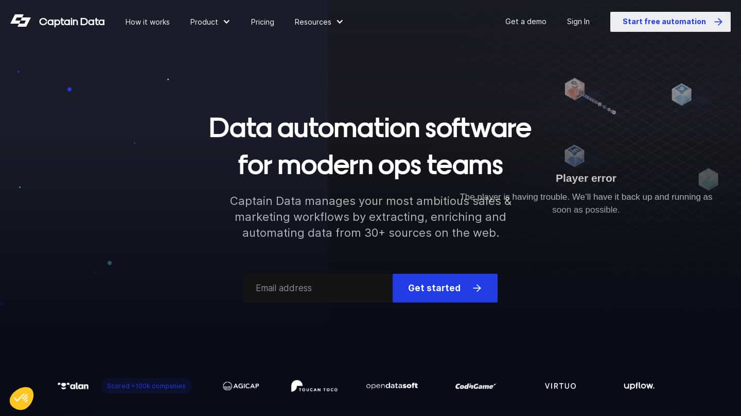 screen captaindata