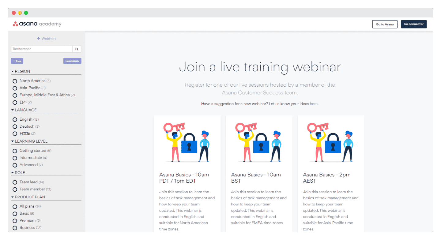 Asana Academy