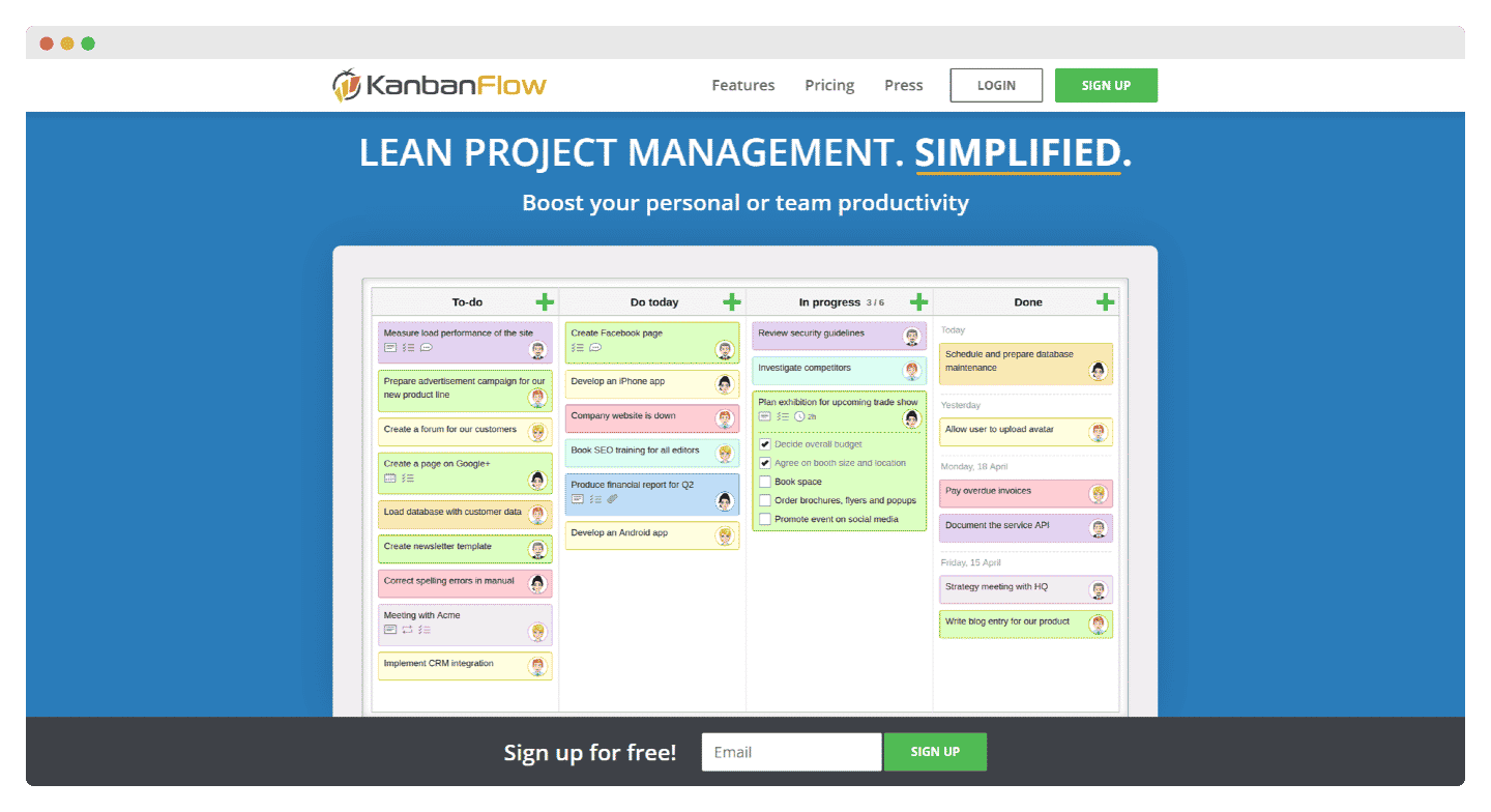 fluxo Kanban