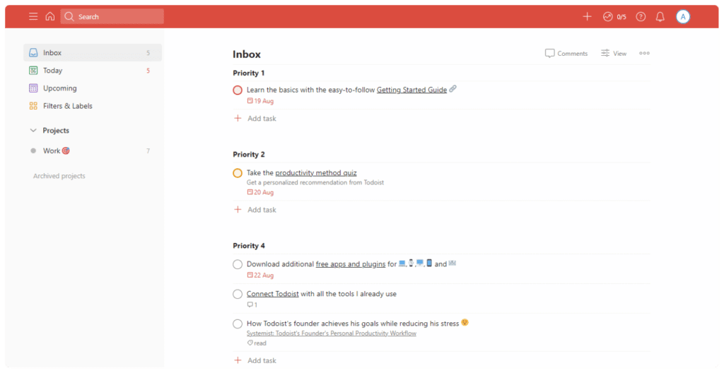 Avis Todoist – Test complet 2026 | Avis clients, Fonctionnalités, Tarifs,