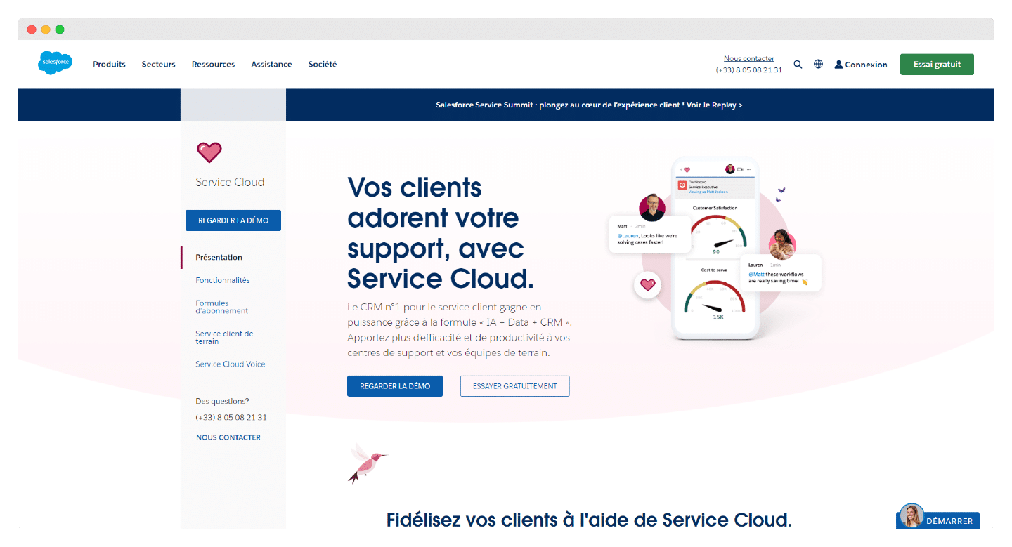 Integração do Salesforce – Support