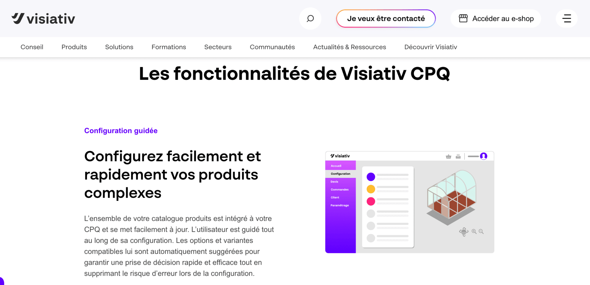 Visiativ CPQ