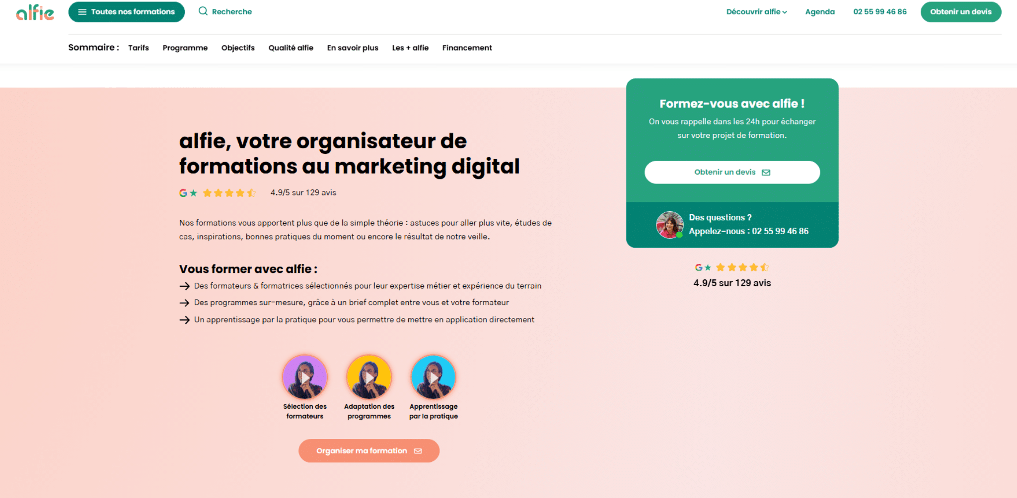 alfie formation Google Ads