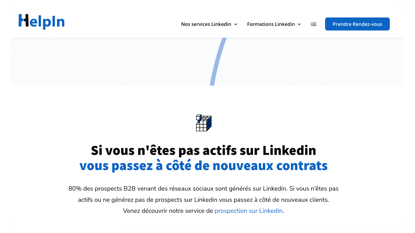 agence linkedin helpln