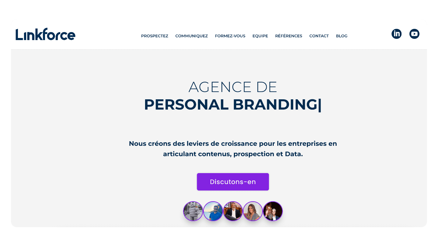 agence linkedin linkforce
