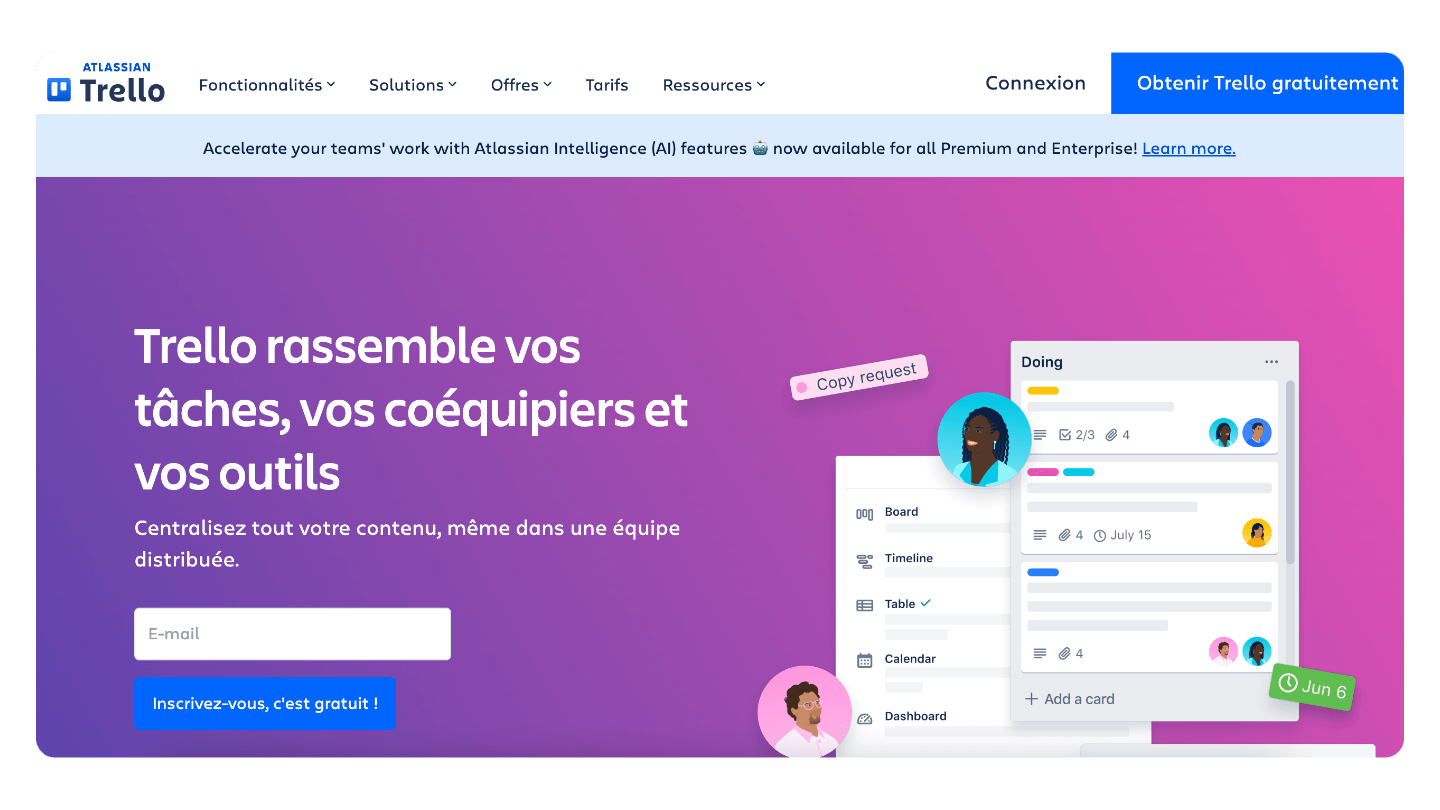 alternativa jira trello