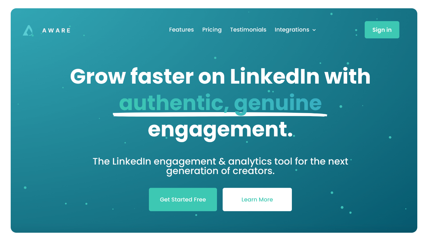 outils linkedin aware