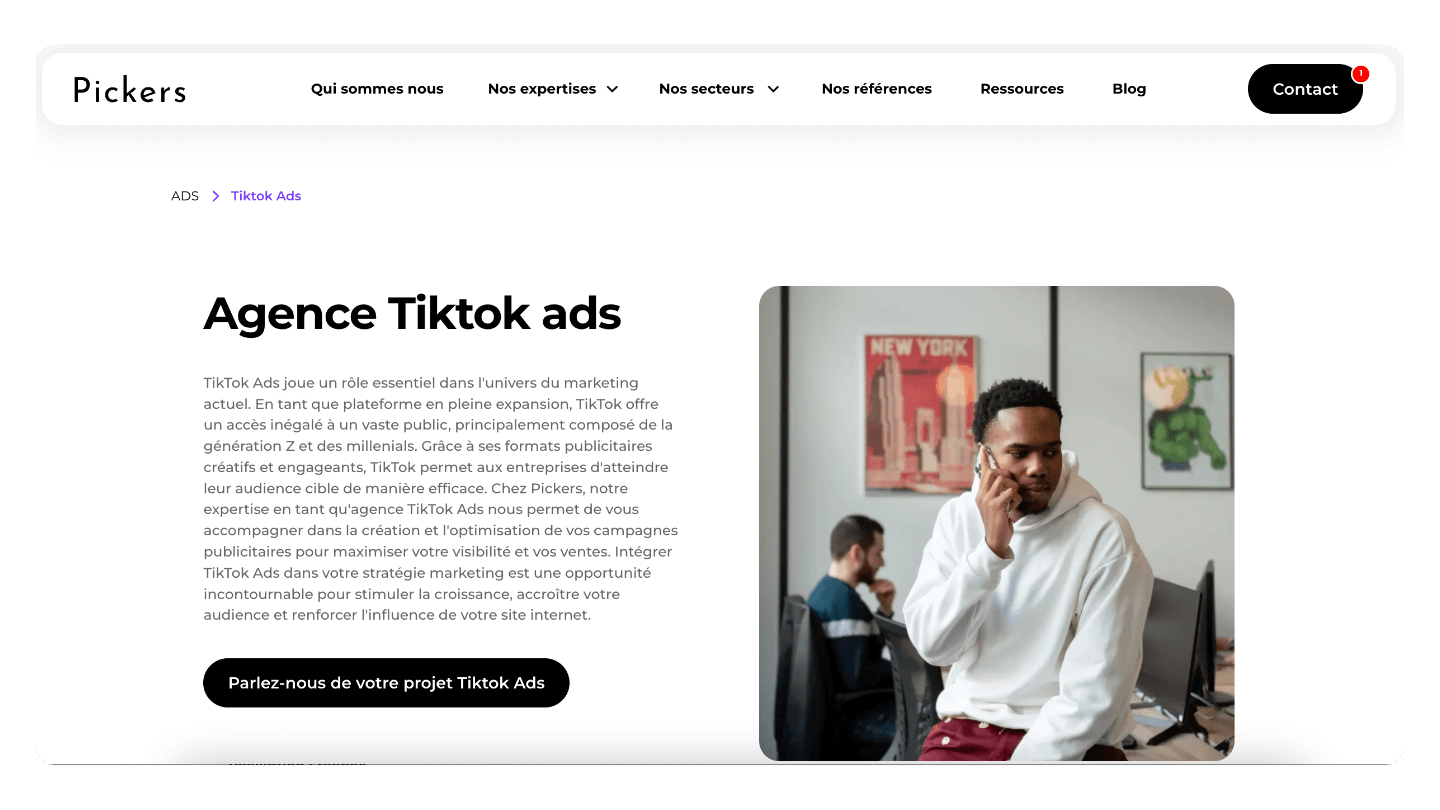 agence tiktok pickers