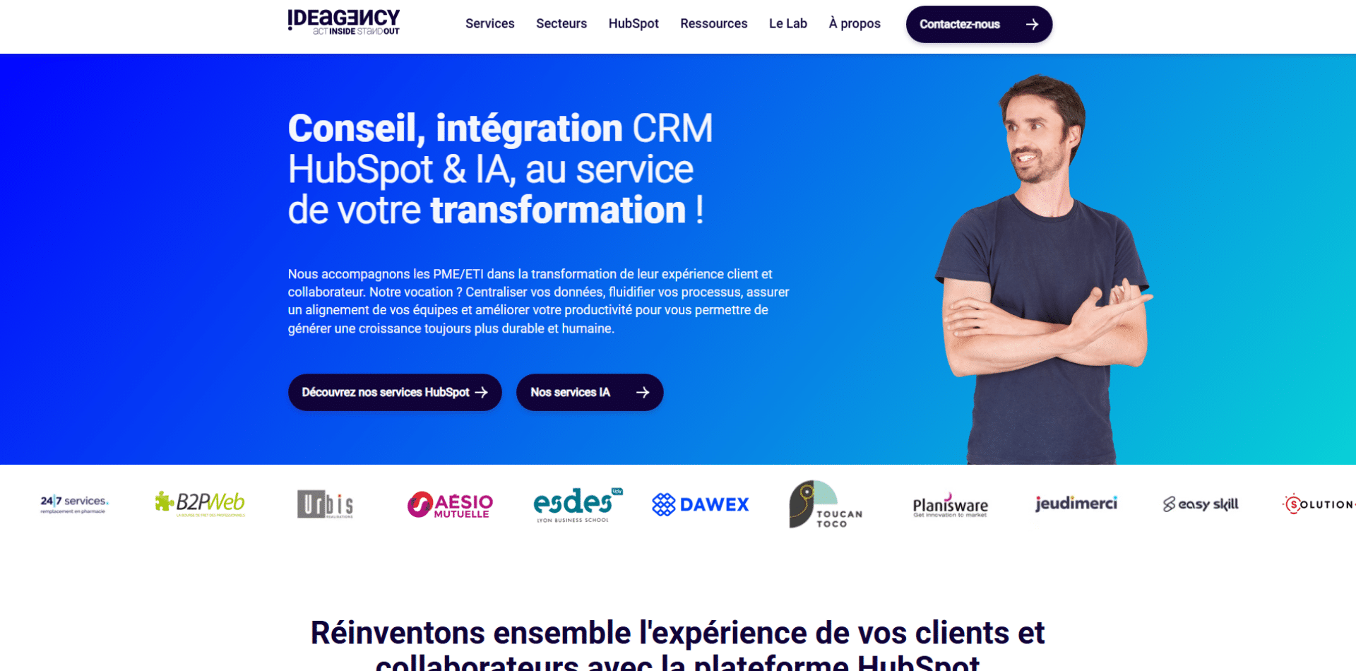 Ideagency intégrateur Hubspot