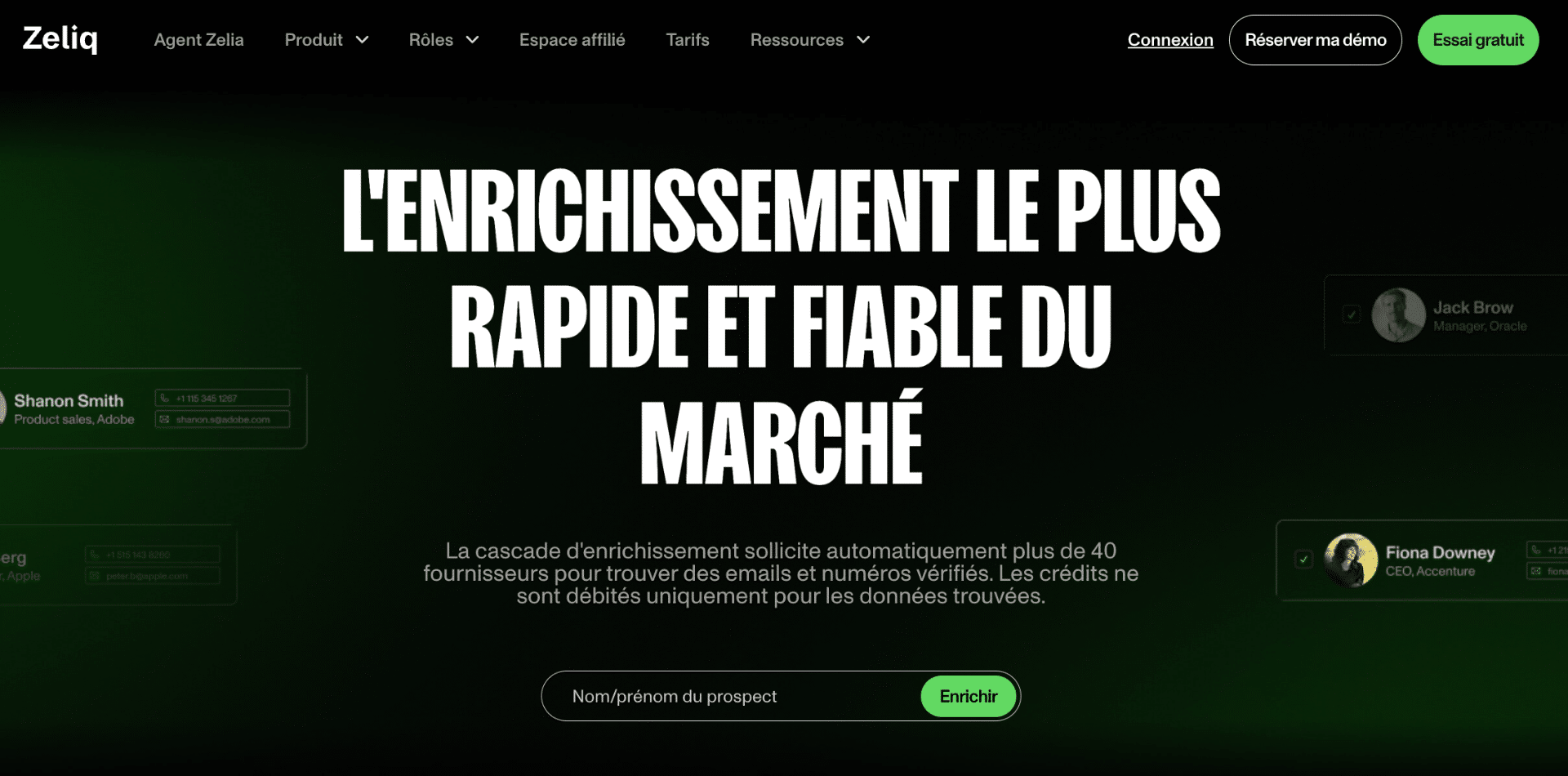 Zeliq enrichissement