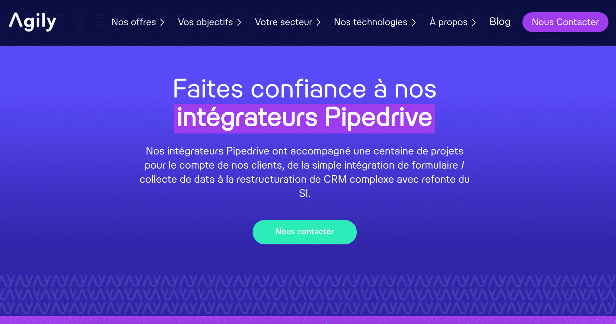 integrateur pipedrive agily