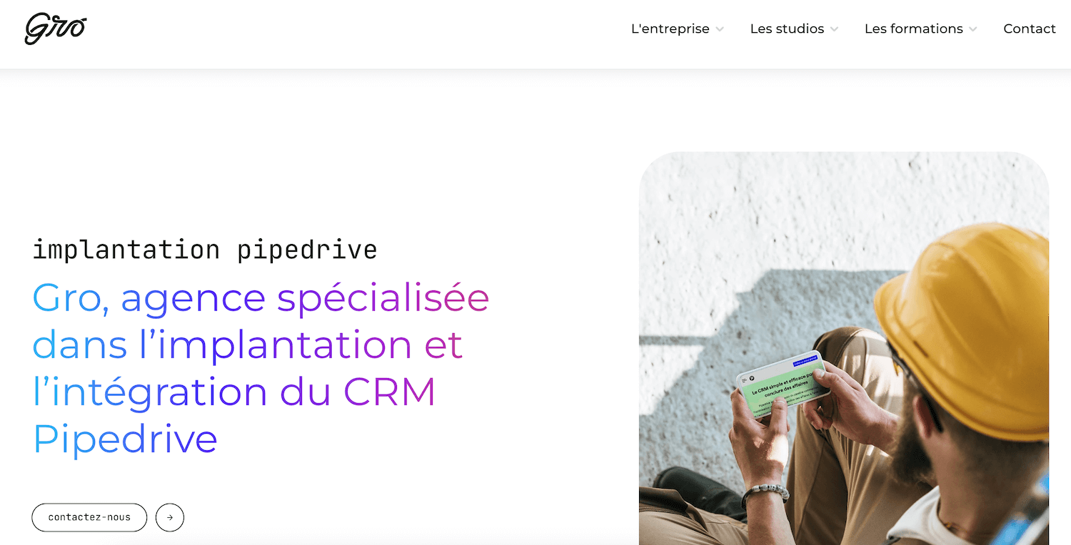 integrateur pipedrive gro