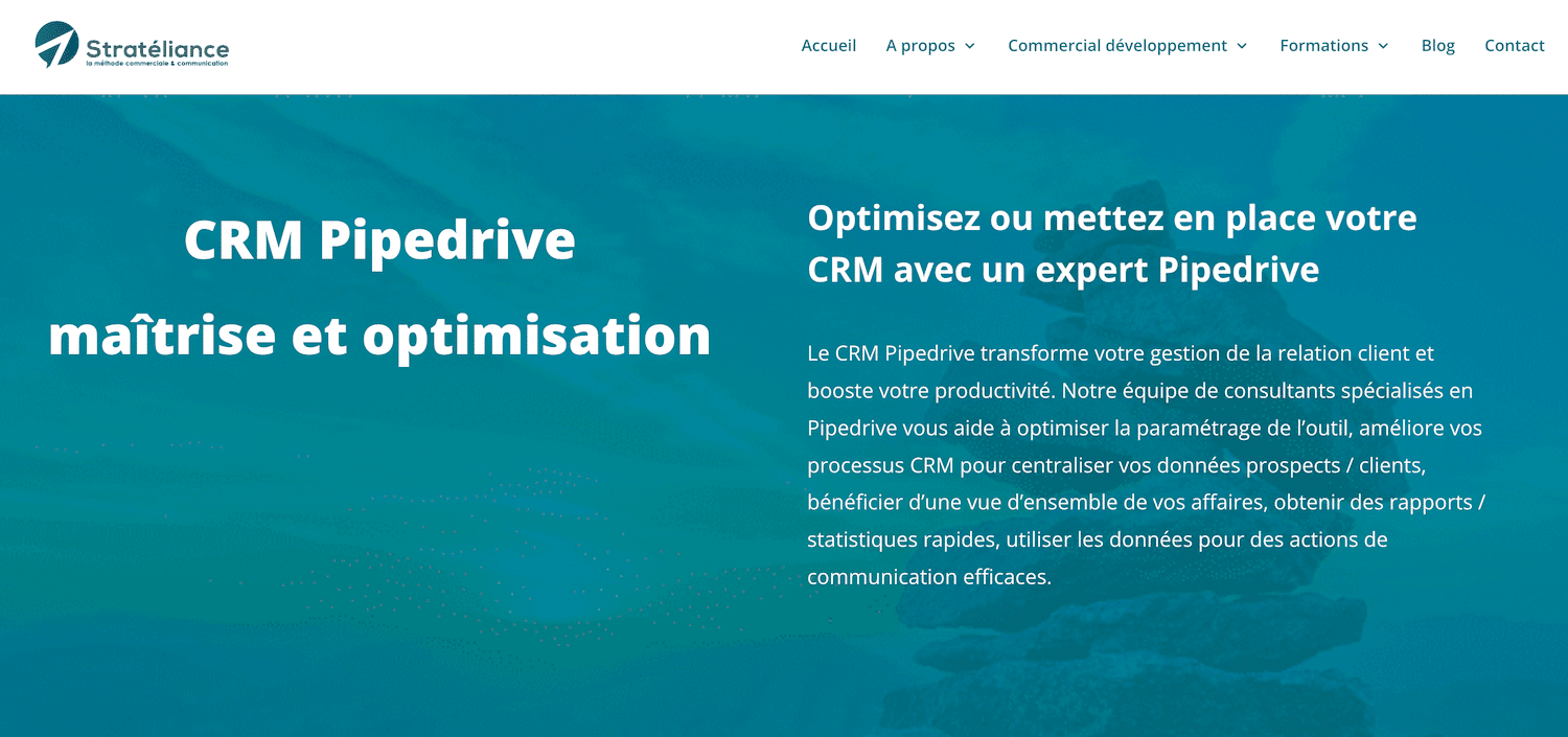 integrateur pipedrive strateliance