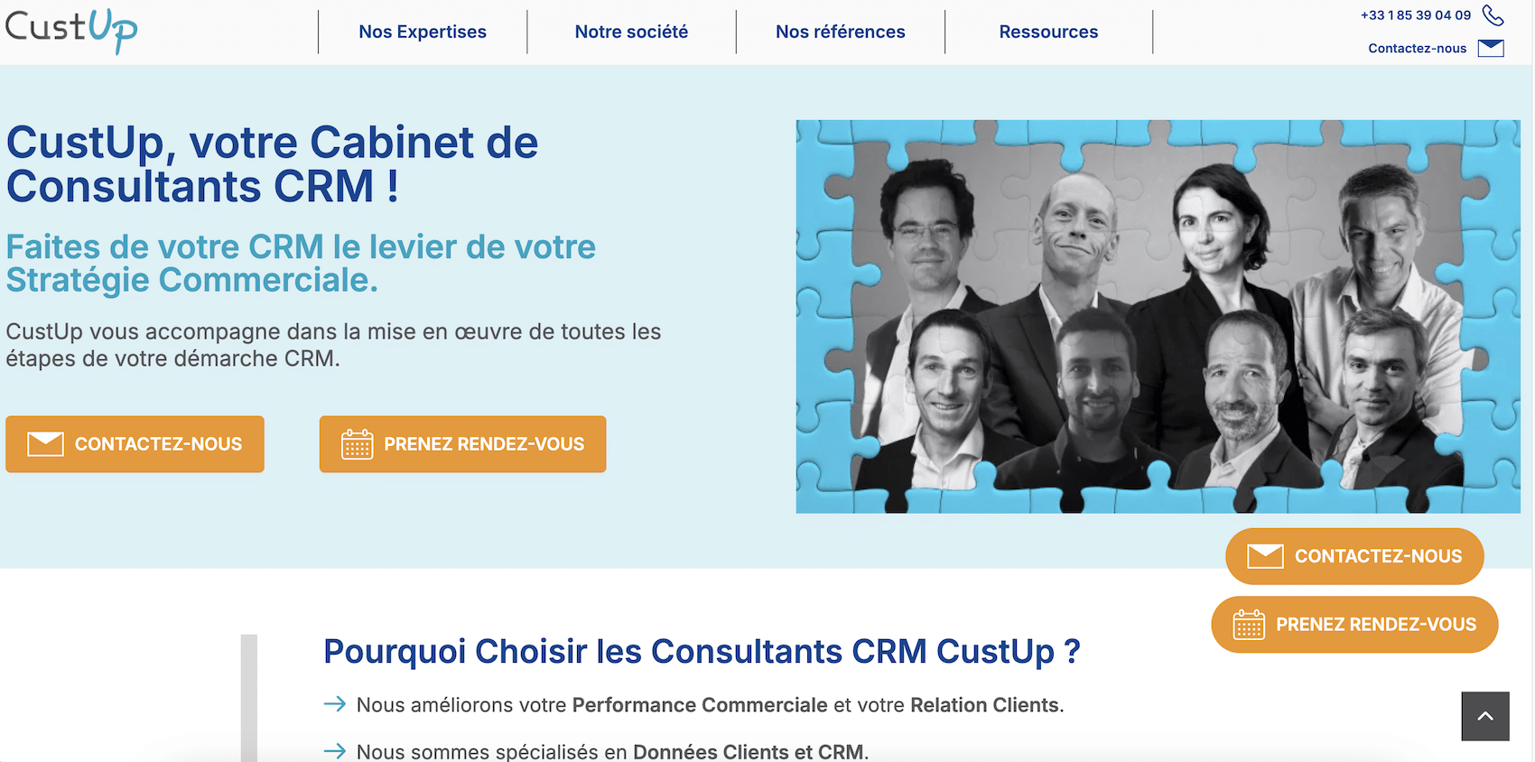 agence crm custup