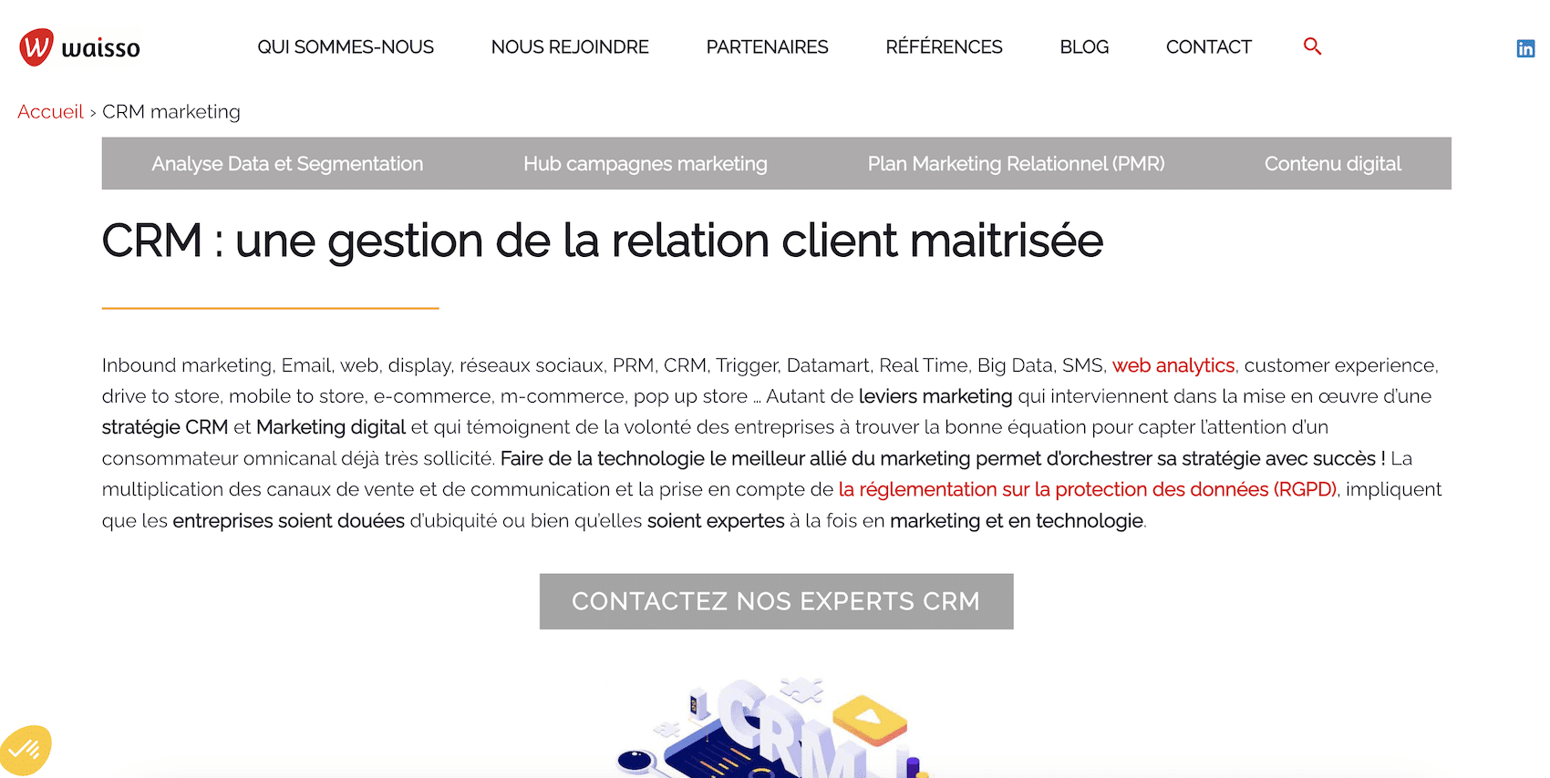 agence crm waisso