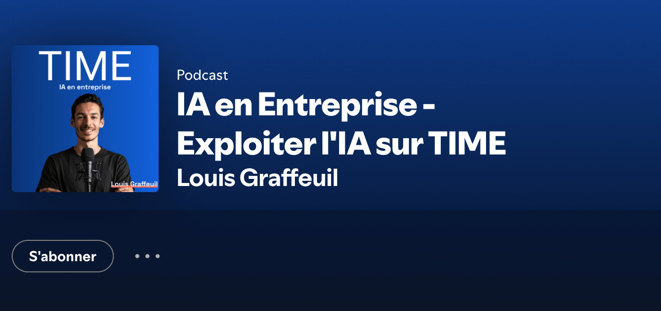 meilleurs podcasts ia time