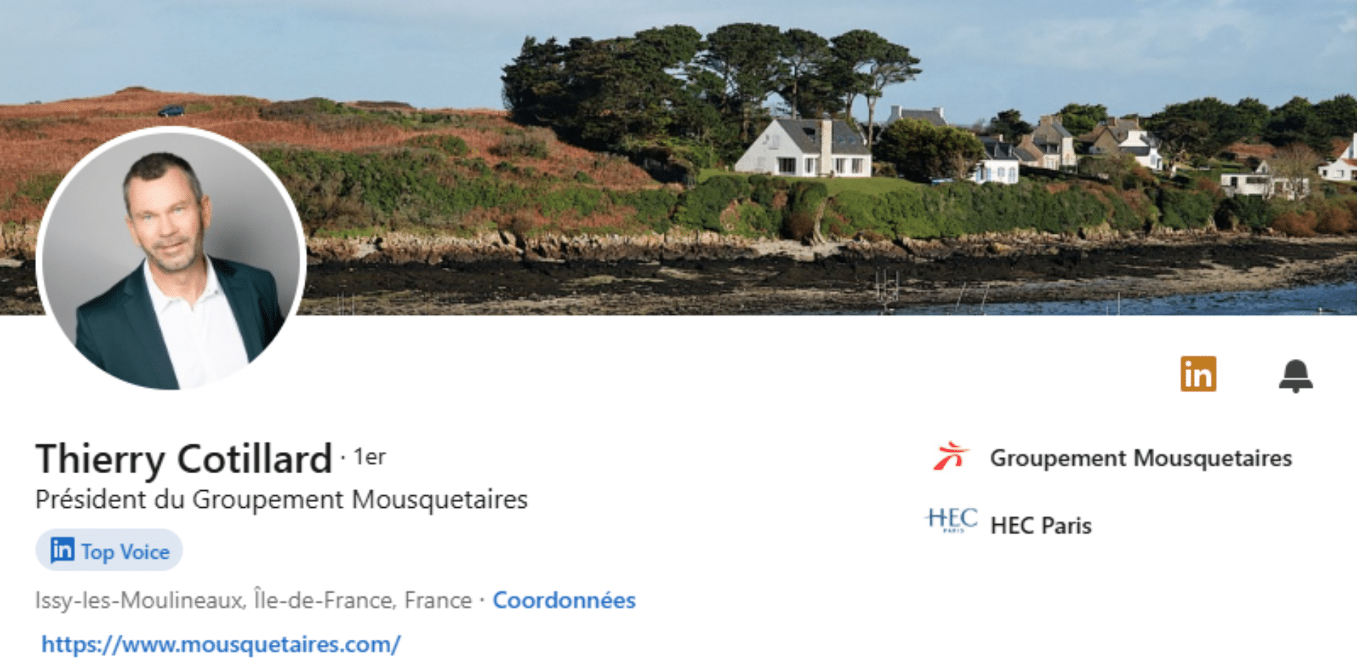 Linkedin Thierry Cotillard