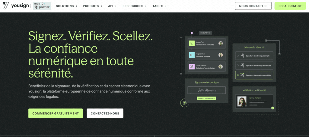 Yousign : Avis, Tarifs et Test Complet (2026) | Salesdorado